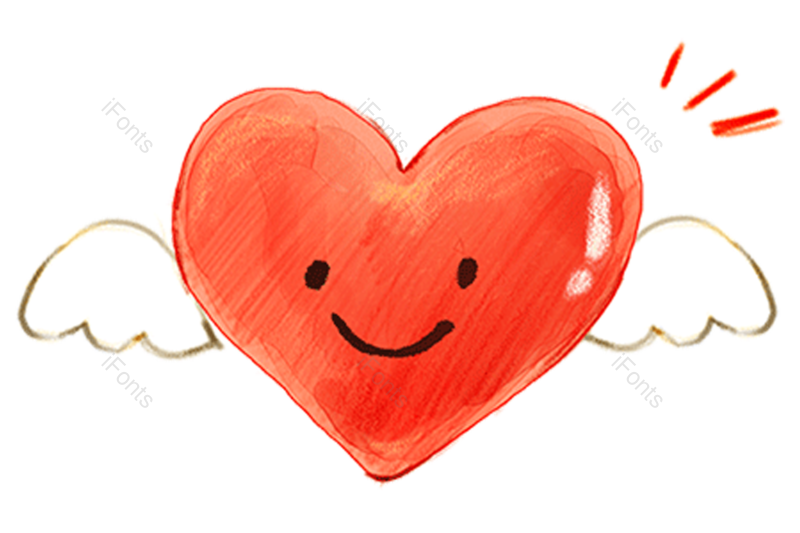 520图片,心形素材元素,七夕PNG,心形免抠素材